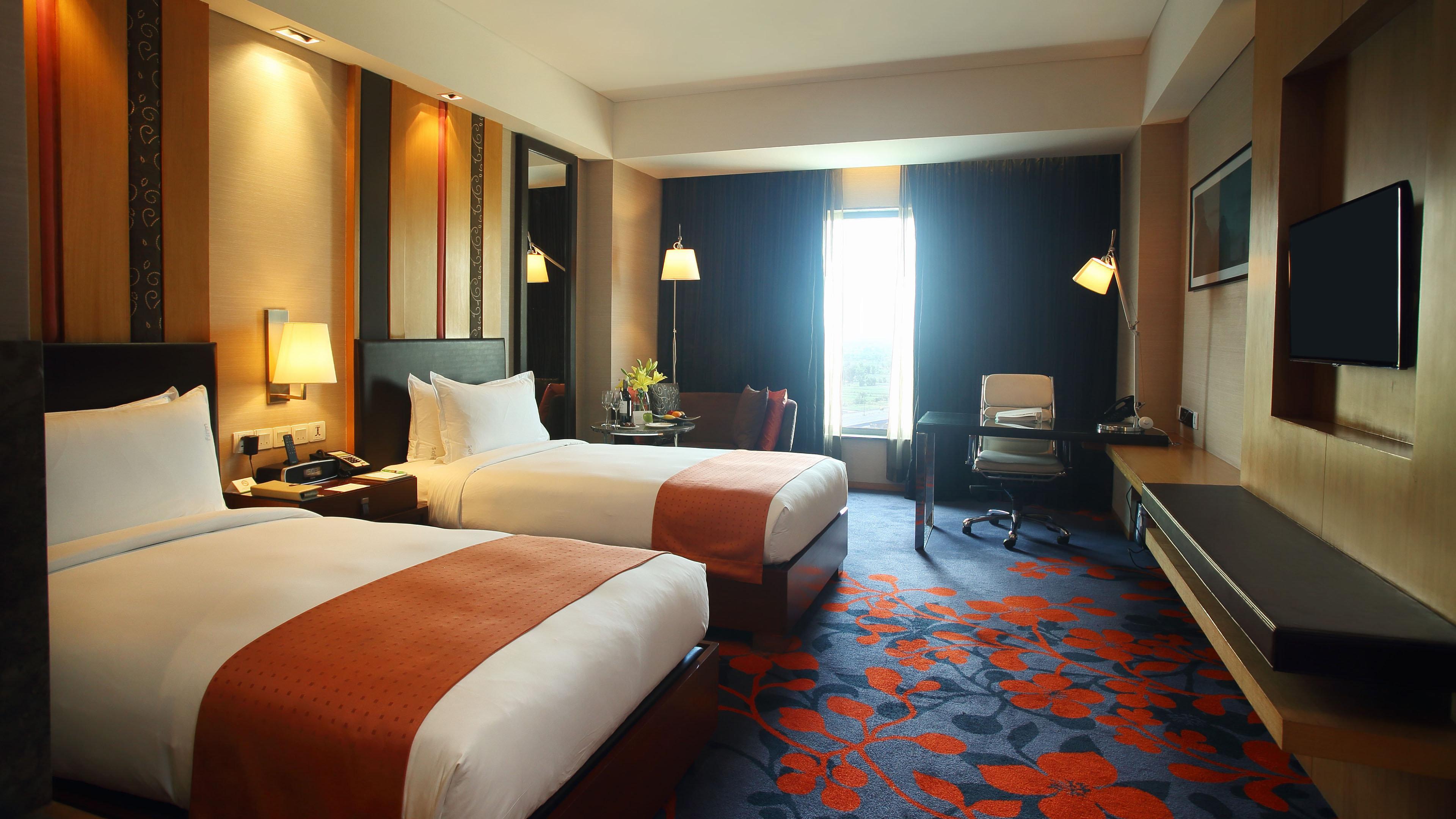Holiday Inn New Delhi Mayur Vihar Noida, an IHG Hotel Bagian luar foto Deluxe Room